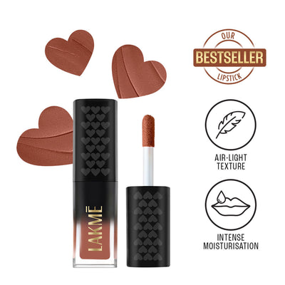 Lakme Xtraordin - Airy Lip Mousse - Bare Nude