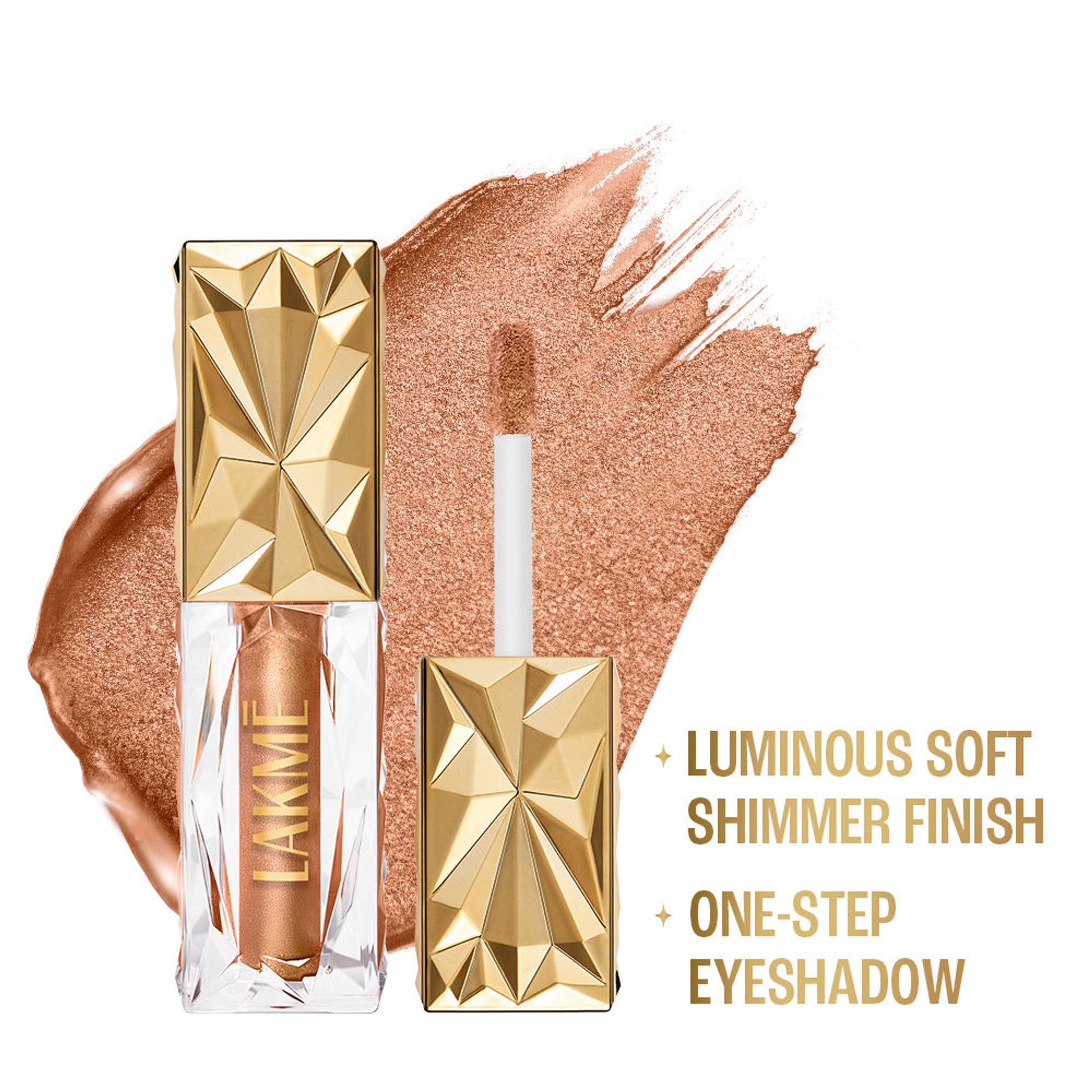 Lakme Be-jewel Satin Eye Tint |One-Step Liquid Eyeshadow - Goddess