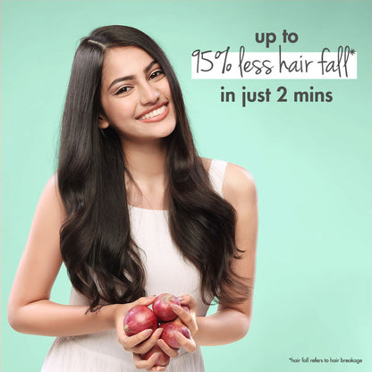 Love Beauty & Planet Onion, Black Seed & Patchouli Hair Mask For Hair Fall Control
