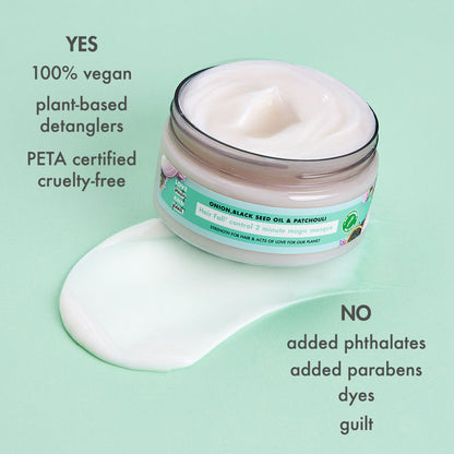Love Beauty & Planet Onion, Black Seed & Patchouli Hair Mask For Hair Fall Control