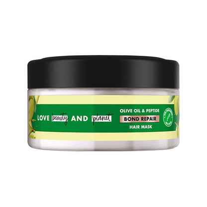 Love Beauty & Planet Bond Repair Hair Mask With Olive Oil & Peptide For Damaged Hair