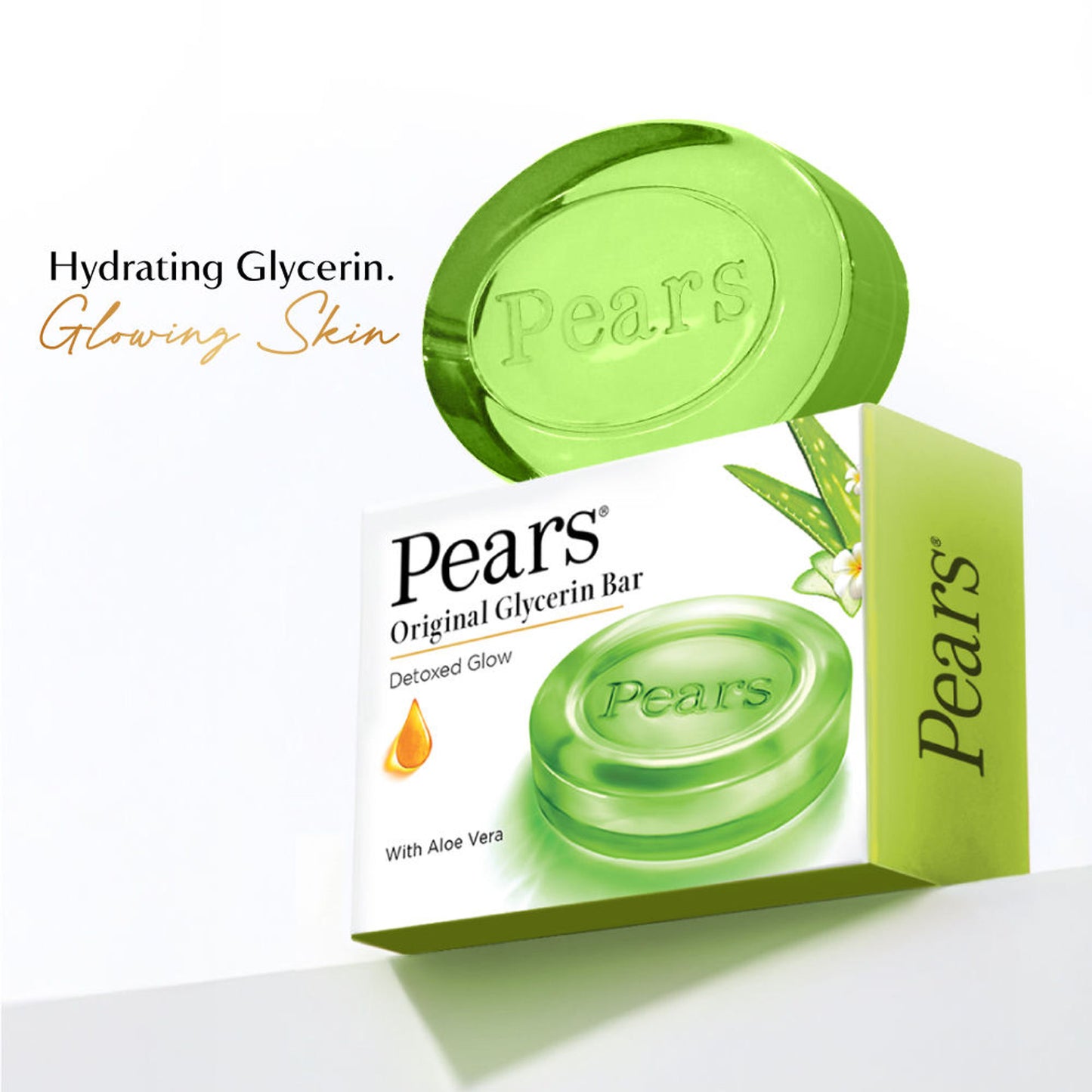 Pears Naturale Aloe Vera Detoxifying Soap Bar - Pack Of 4