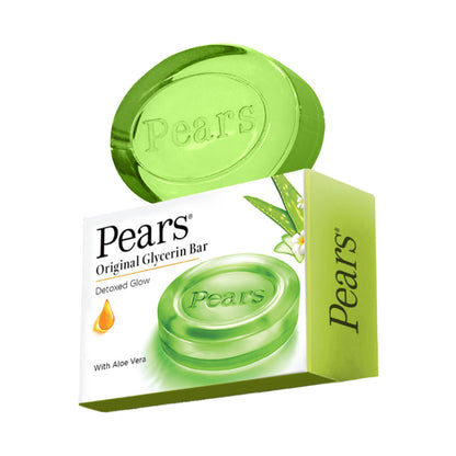 Pears Naturale Aloe Vera Detoxifying Soap Bar - Pack Of 4