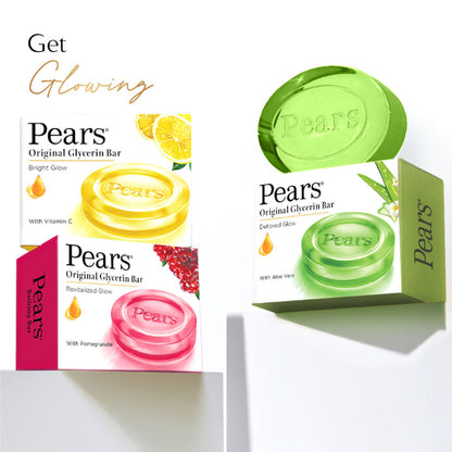 Pears Naturale Aloe Vera Detoxifying Soap Bar - Pack Of 4