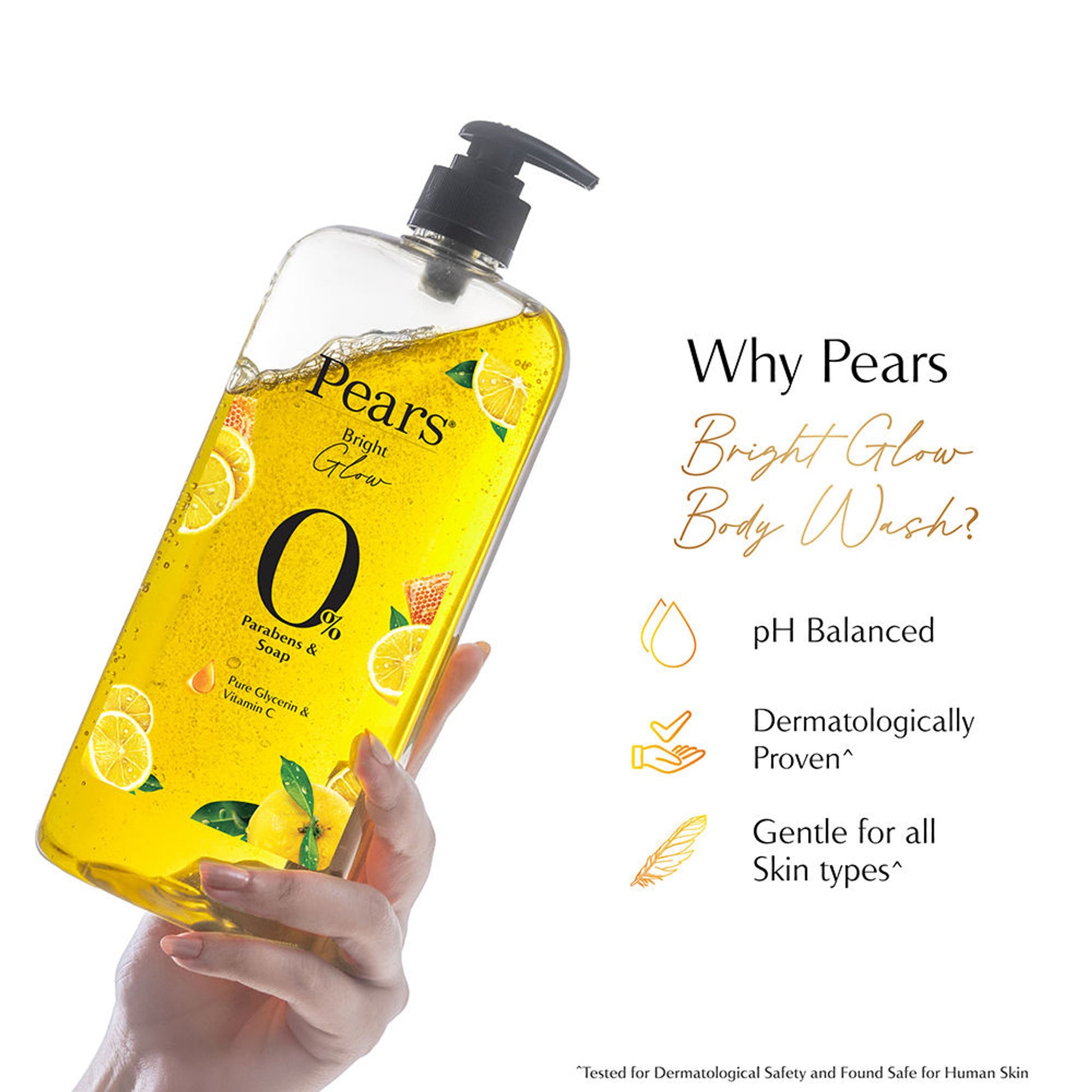Pears Naturale Vitamin C Body Wash For Refreshed & Radiant Skin