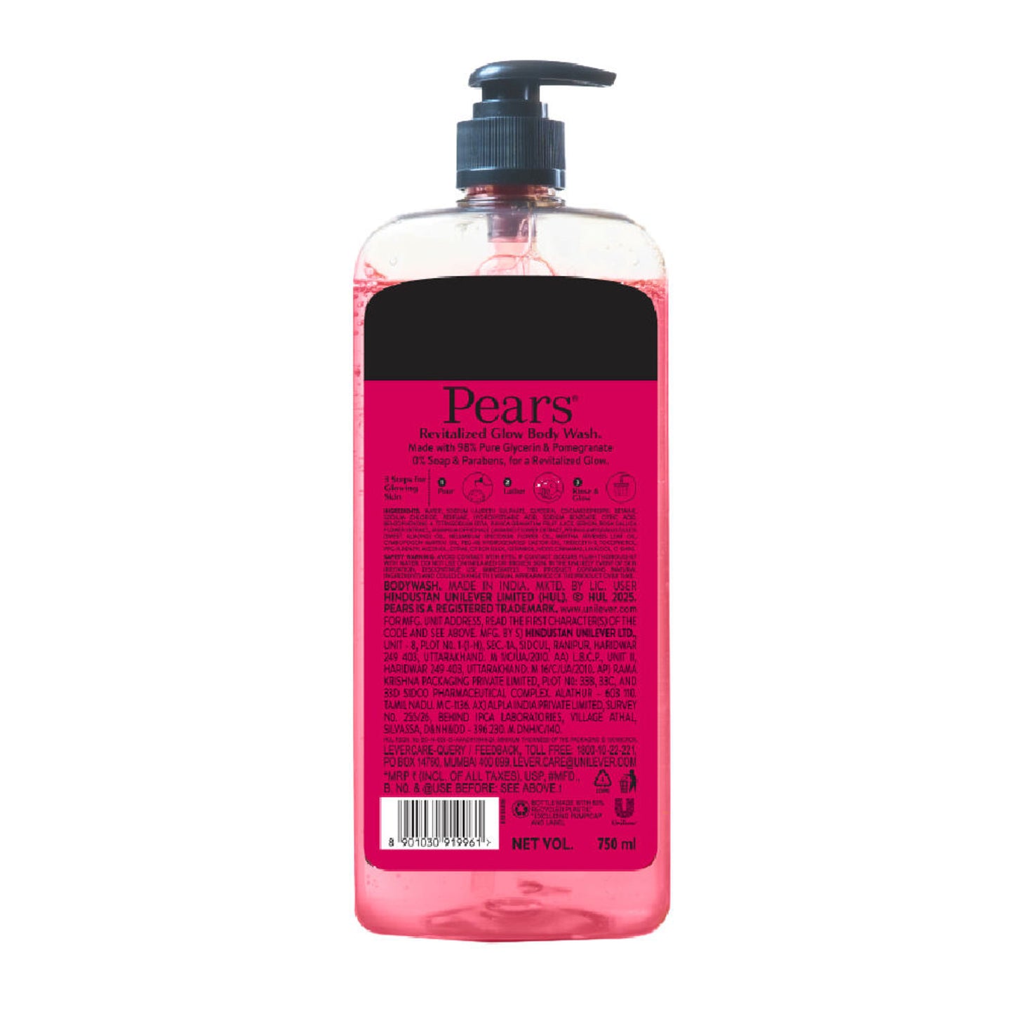 Pears Naturale Brightening Pomegranate Bodywash