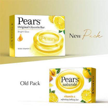 Pears Naturale Vitamin C Soap - Pack of 4