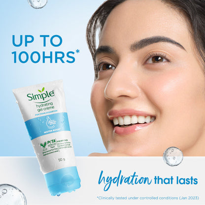 Simple Water Boost Hydrating Gel Creme 100 HR Hydration