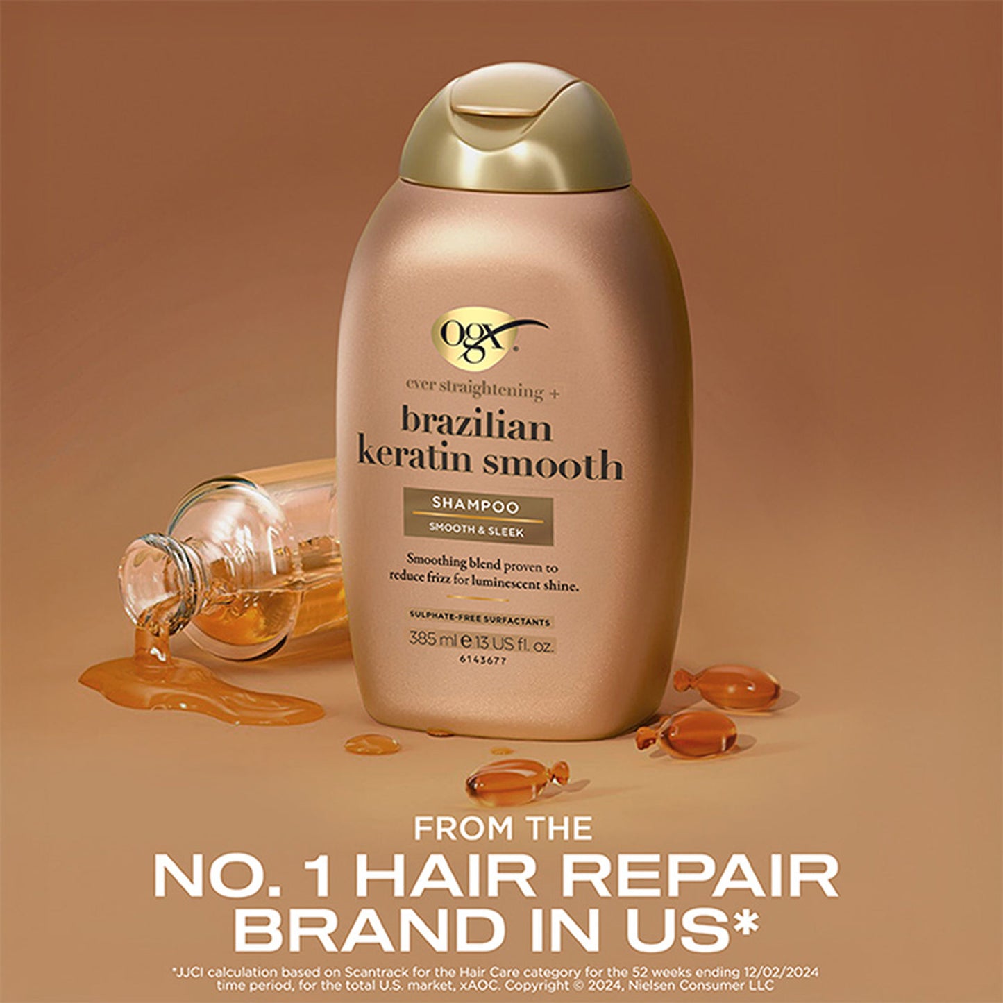OGX Ever Straightening Brazilian Keratin Smooth Shampoo