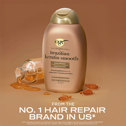 OGX Ever Straightening Brazilian Keratin Smooth Shampoo