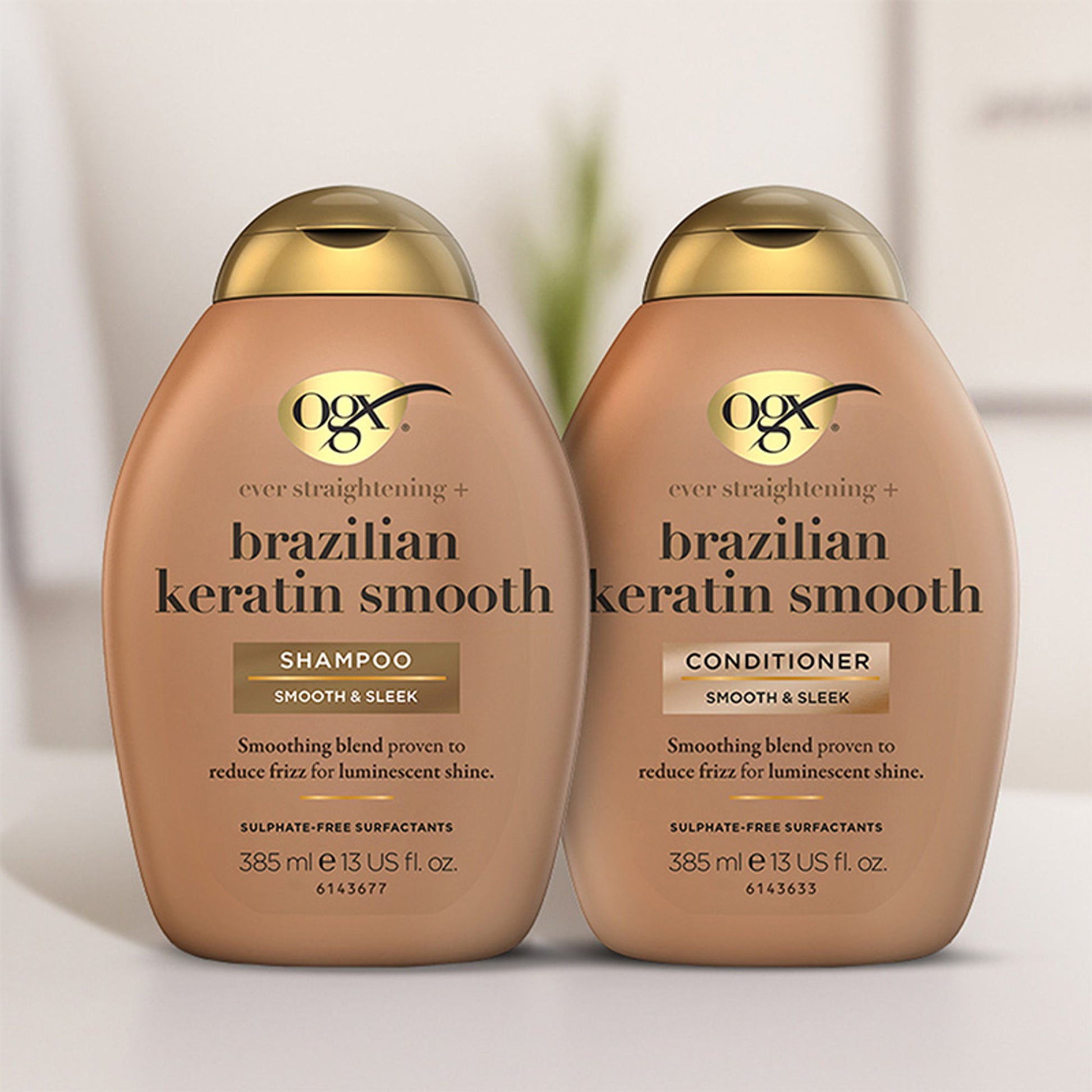 OGX Ever Straightening Brazilian Keratin Smooth Shampoo