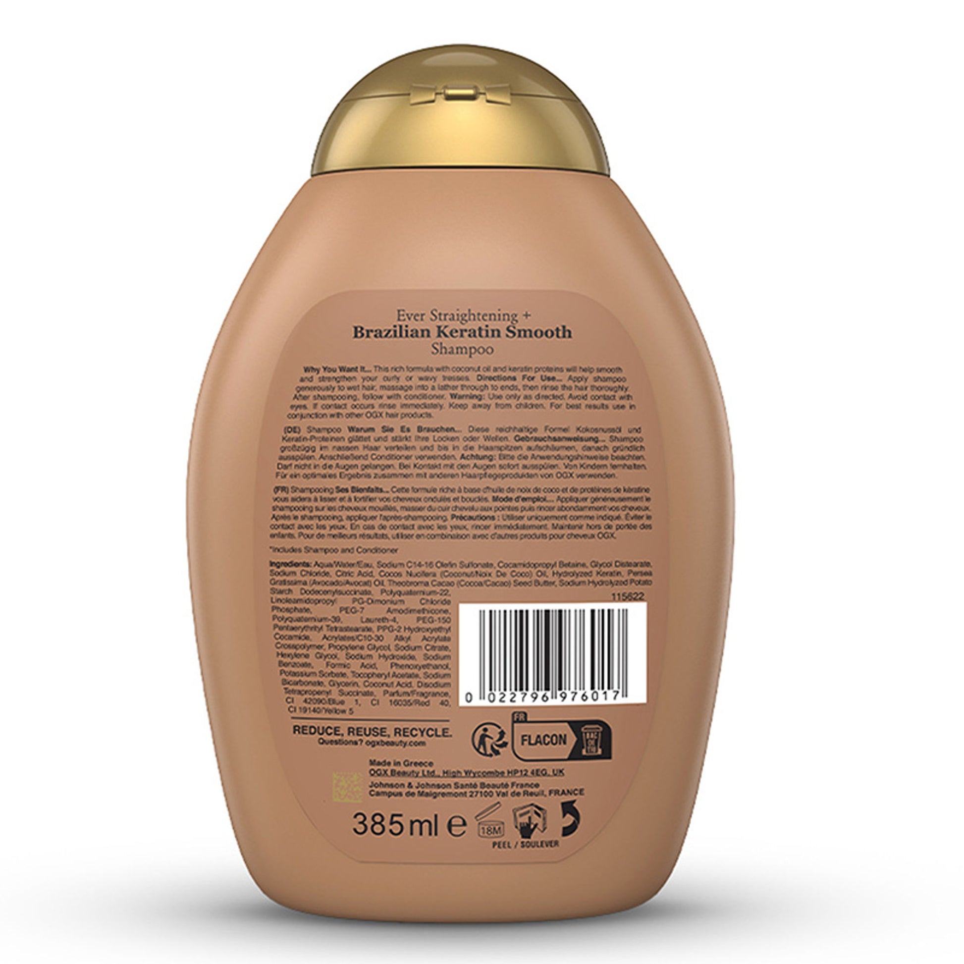 OGX Ever Straightening Brazilian Keratin Smooth Shampoo