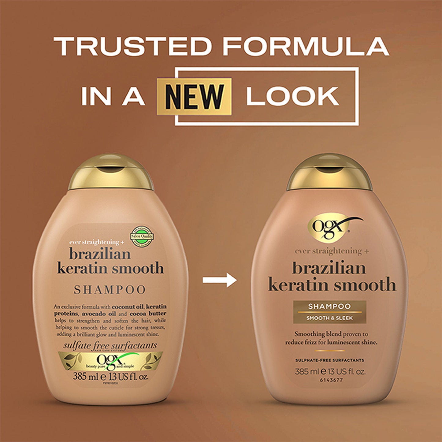 OGX Ever Straightening Brazilian Keratin Smooth Shampoo