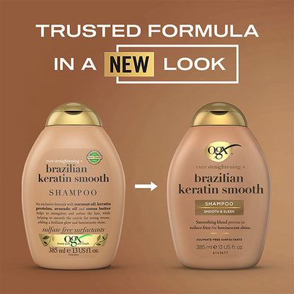 OGX Ever Straightening Brazilian Keratin Smooth Shampoo