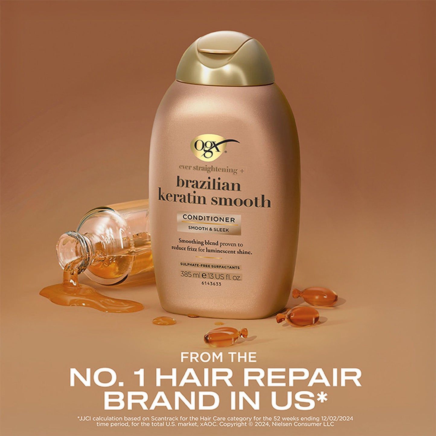 OGX Ever Straightening Brazilian Keratin Smooth Conditioner