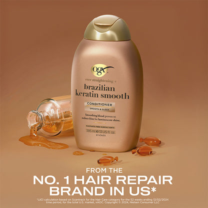 OGX Ever Straightening Brazilian Keratin Smooth Conditioner
