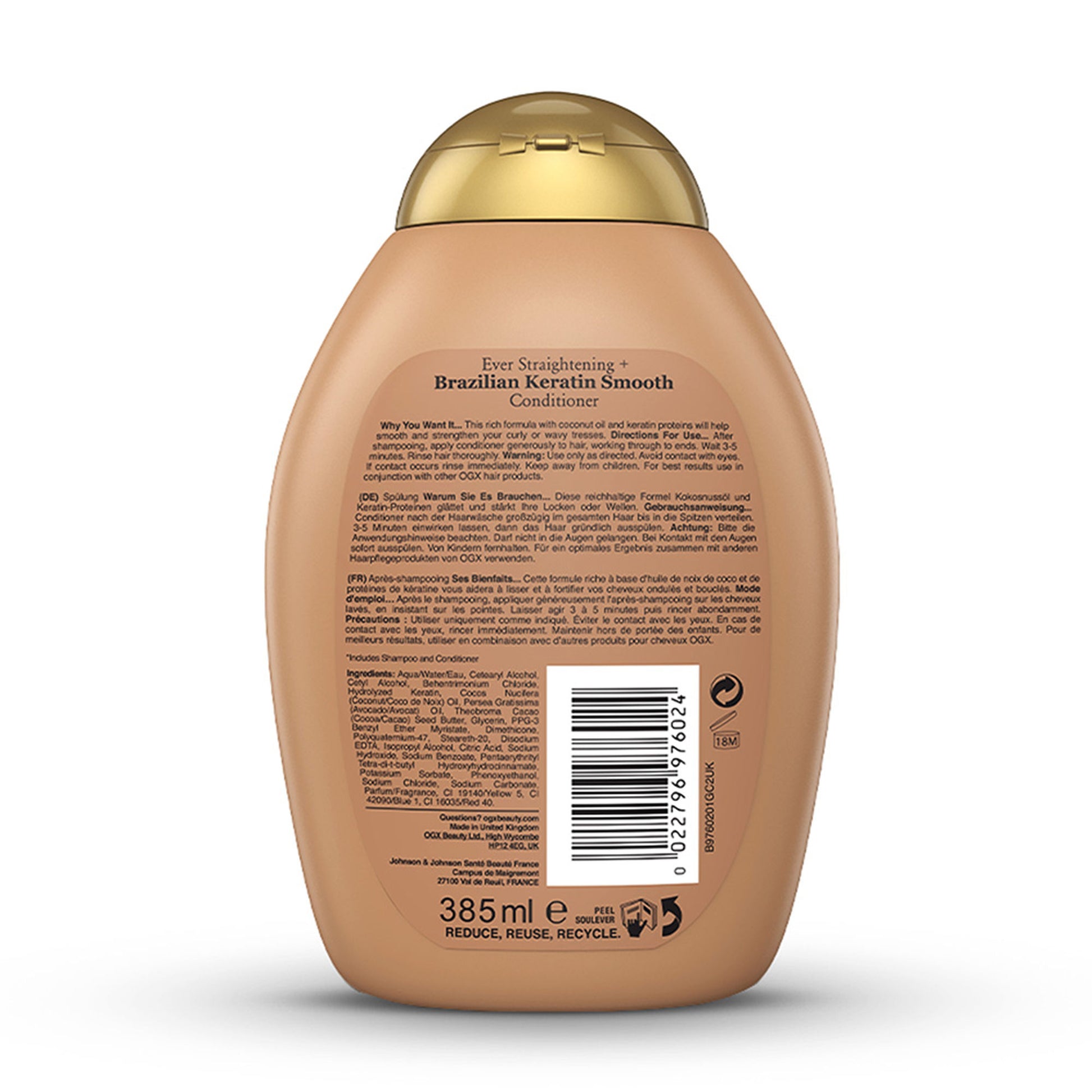 OGX Ever Straightening Brazilian Keratin Smooth Conditioner