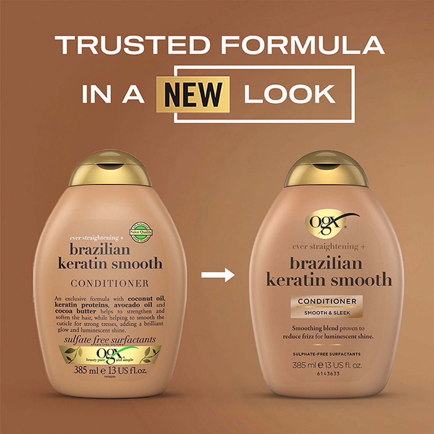 OGX Ever Straightening Brazilian Keratin Smooth Conditioner