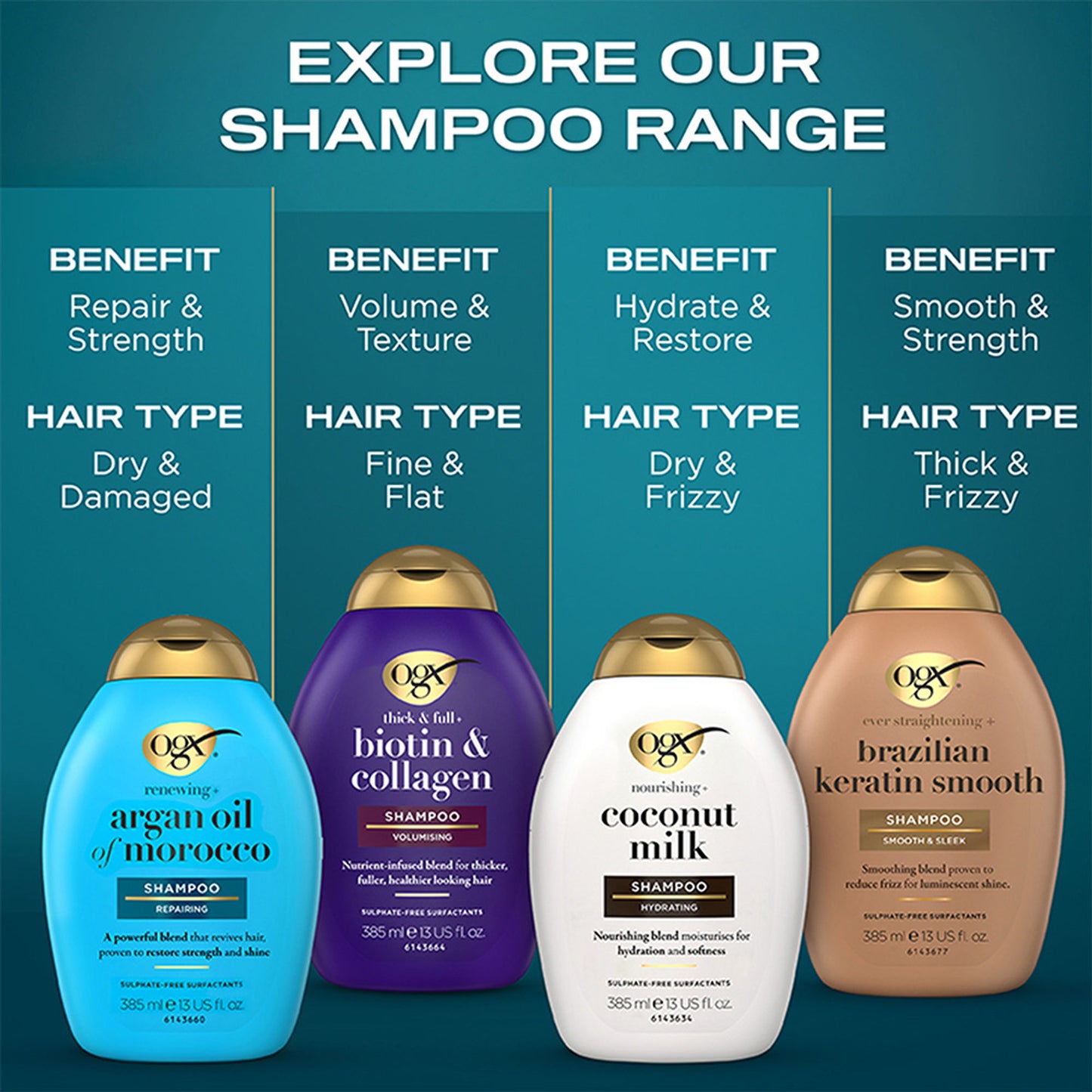 OGX Renewing Morocco Argan Oil Shampoo