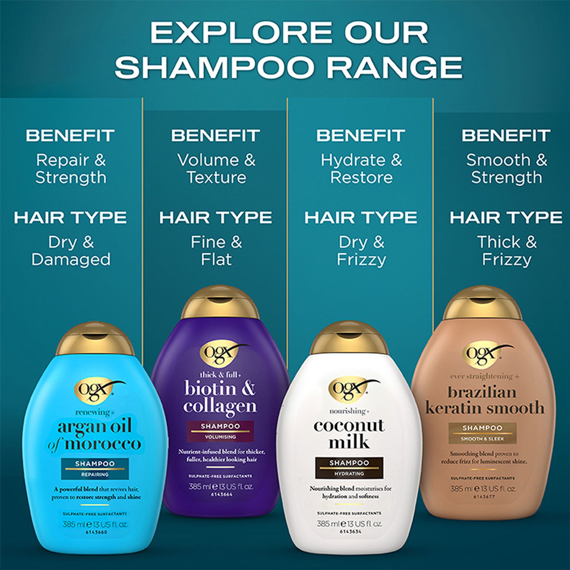 OGX Renewing Morocco Argan Oil Shampoo