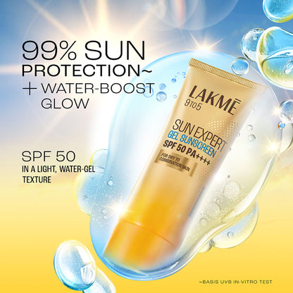 Lakme Sun Expert SPF 50 PA+++ Ultra Matte Gel Sunscreen