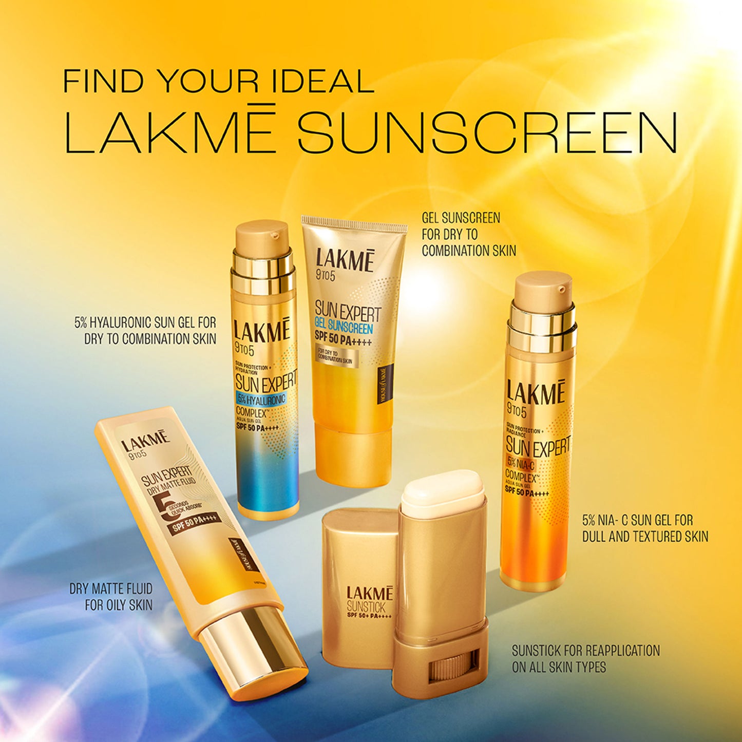Lakme Sun Expert SPF 50 PA+++ Ultra Matte Gel Sunscreen
