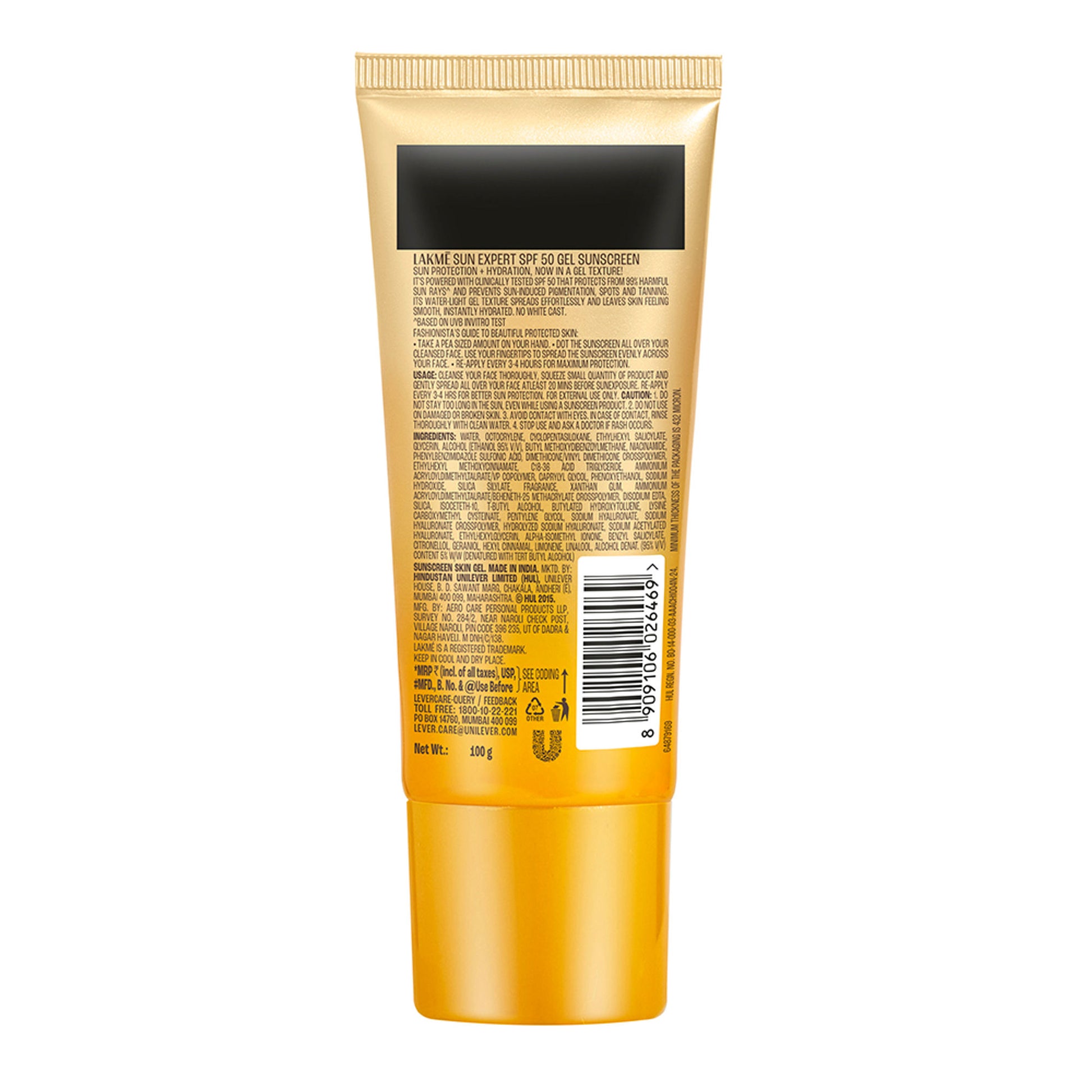 Lakme Sun Expert SPF 50 PA+++ Ultra Matte Gel Sunscreen