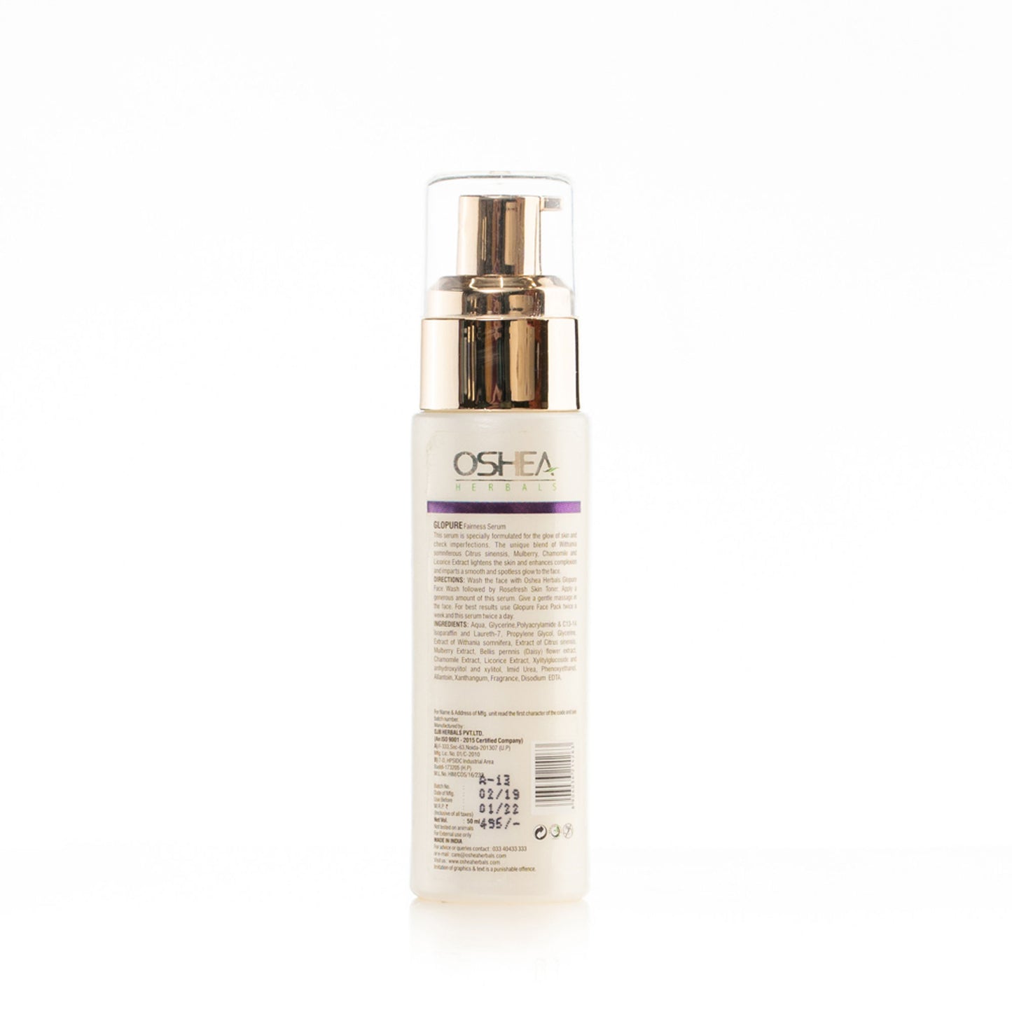 Oshea Herbals Glopure Fairness Serum