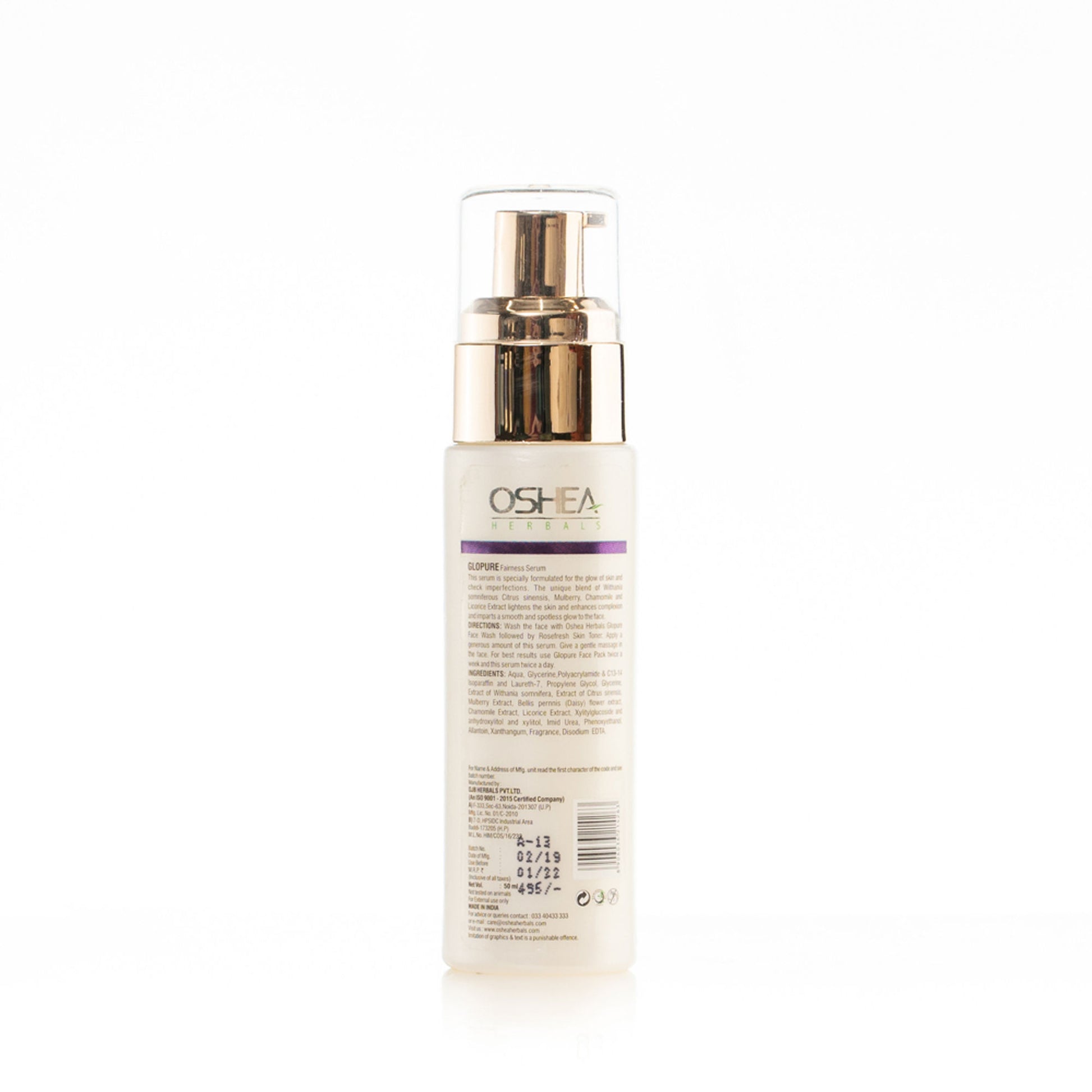 Oshea Herbals Glopure Fairness Serum