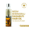 Nat Habit Neem Bhringraj Anti-Dandruff Winter Dasabuti Hair Oil