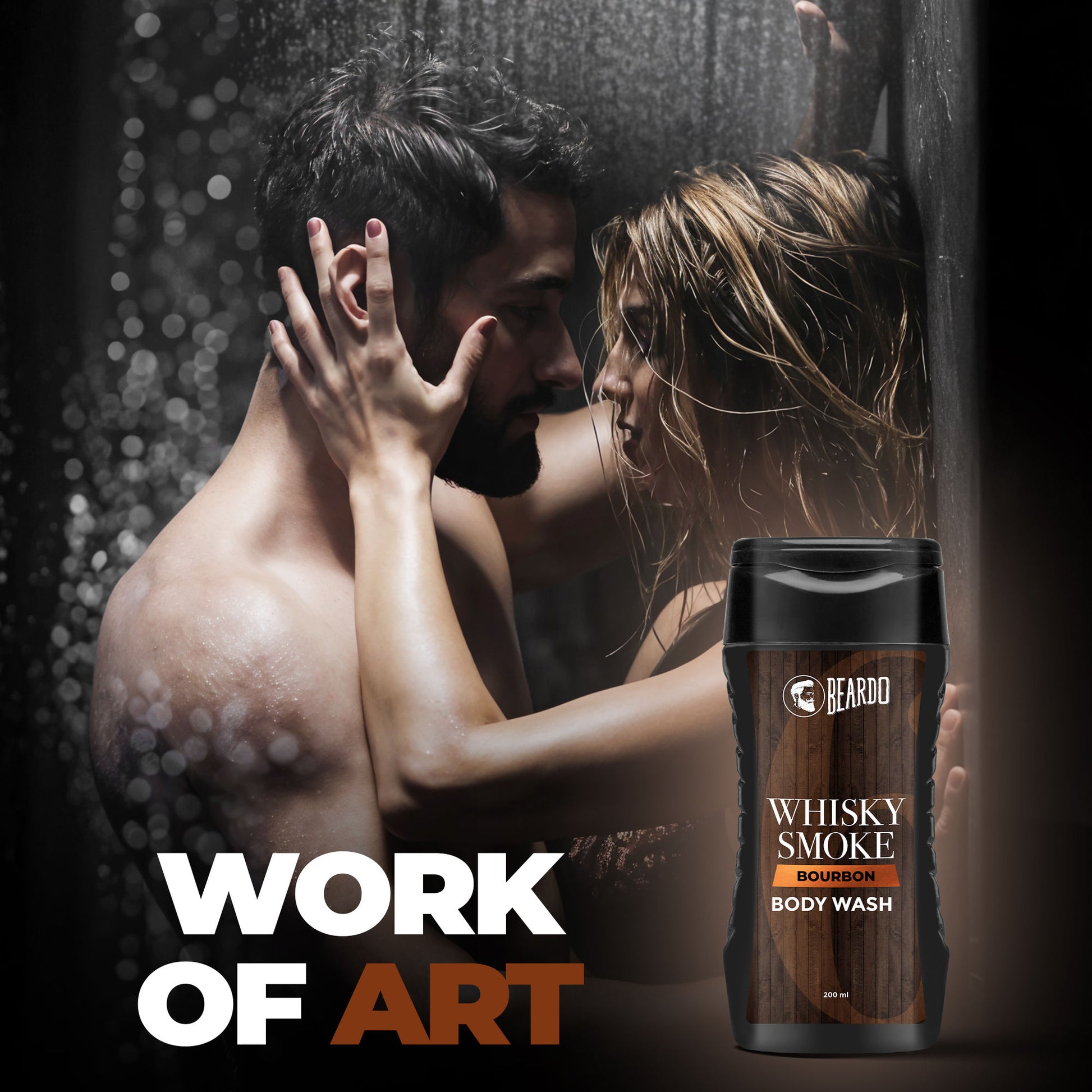Beardo Whisky Smoke Bourbon Body Wash