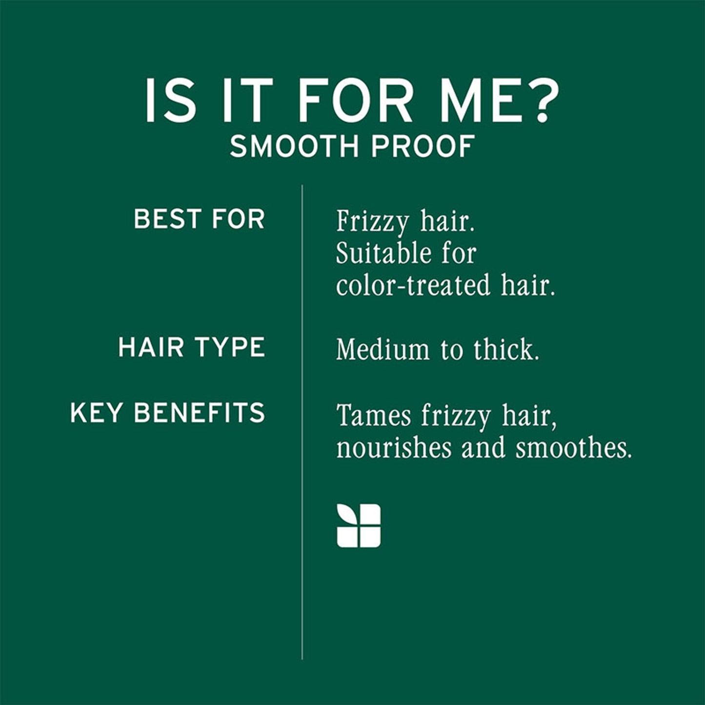 Biolage Smoothproof 6-in-1 Hair Serum for Frizzy Hair with Avocado & Grape seed oil