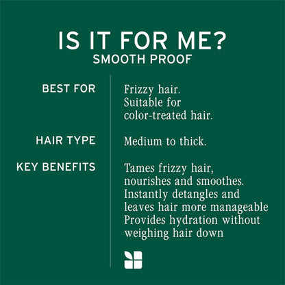 Biolage Smoothproof Professional Conditioner for Dry and Frizzy Hair, 72 HRS FRIZZ CONTROL
