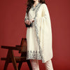 Dhiyona IE Floral Embroidered Thread Work Pure Cotton Kurta with Trousers & With Dupatta