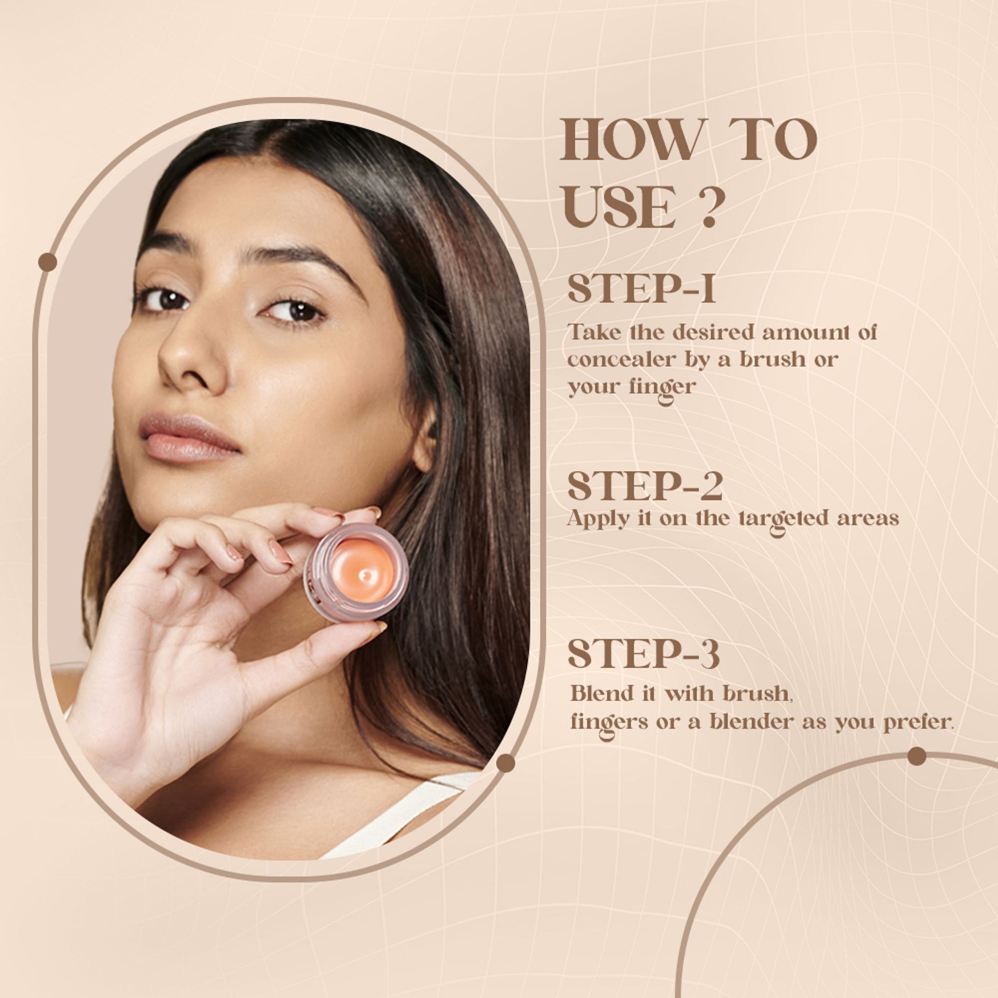 GLAM21 Conceal Me Studio Finish Concealer & Corrector - Beige - 02