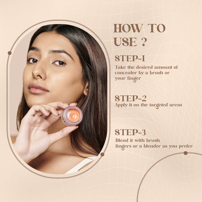 GLAM21 Conceal Me Studio Finish Concealer & Corrector - Beige - 02