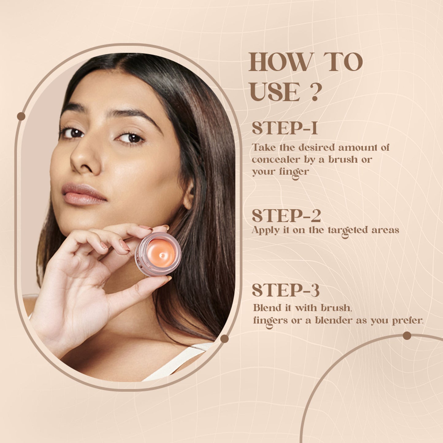 GLAM21 Conceal Me Studio Finish Concealer & Corrector - Warm Sand - 04