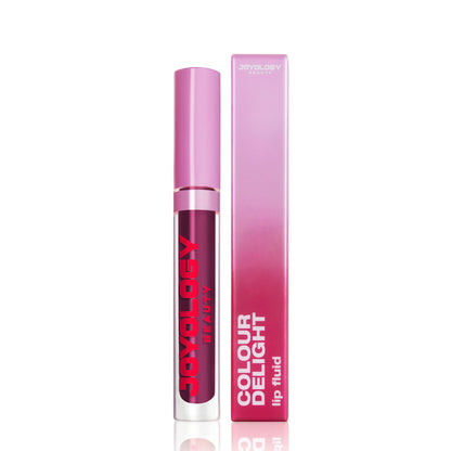 Joyology Beauty Color Delight Lip Fluid Liquid Lipstick - Berry Business