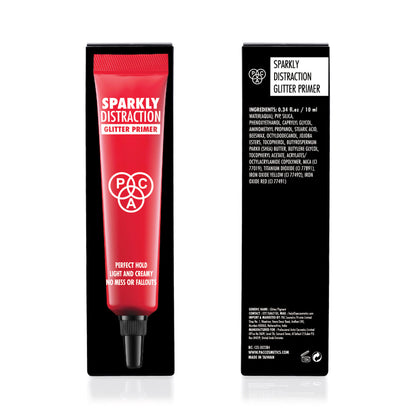 PAC Sparkly Distraction Glitter Primer - Locks Loose Glitter for 24H with Zero Fallout