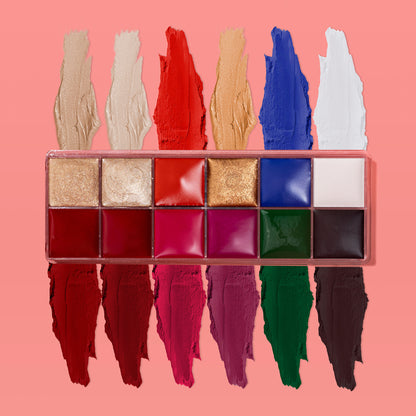 PAC Fresh Color Eyeshadow X12 - Summer Bloom