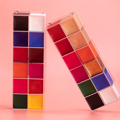 PAC Fresh Color Eyeshadow X12 - Summer Bloom