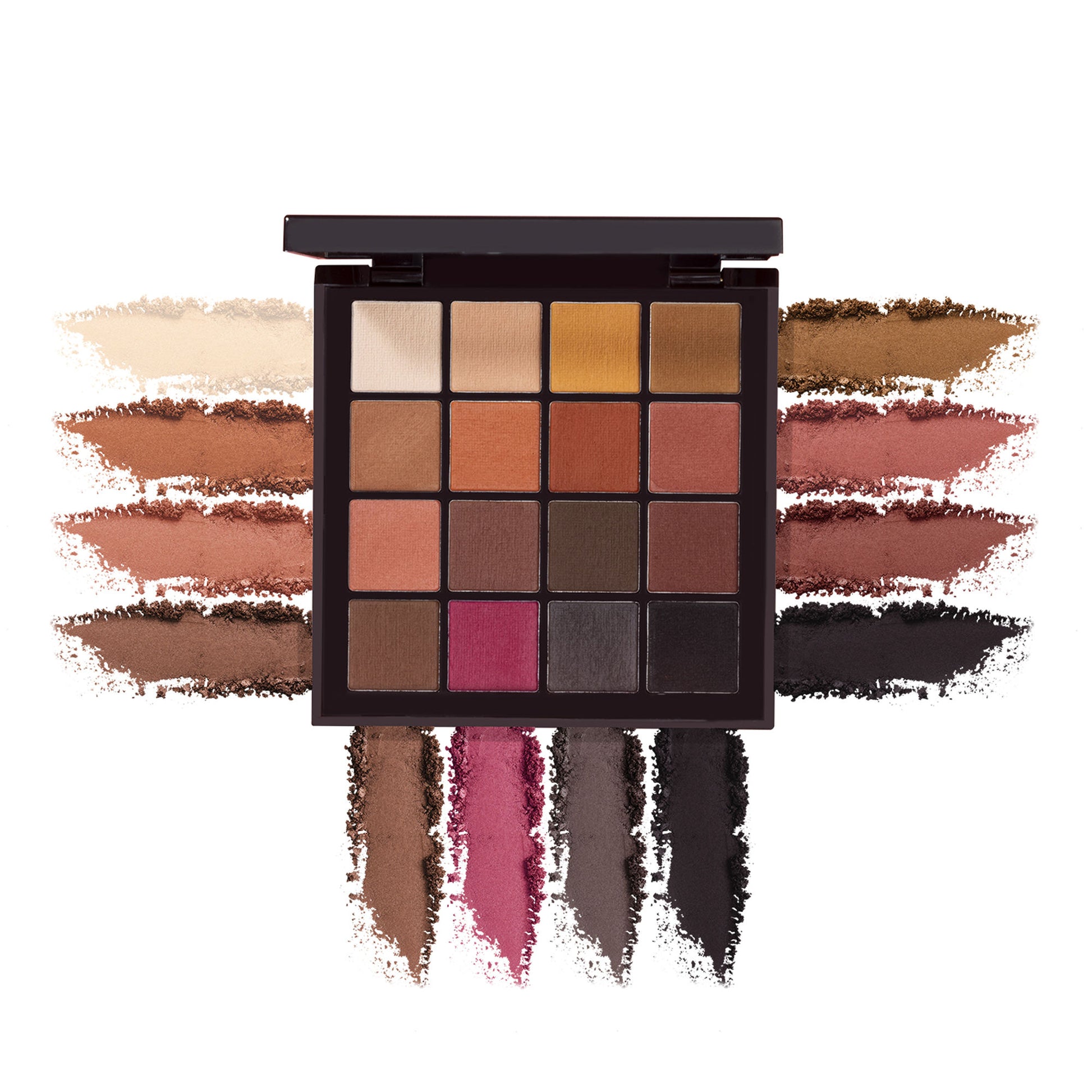 PAC Matte Eyeshadow X16 Last Wish - Highly Pigmented Intense Payoff Super Plush Formula