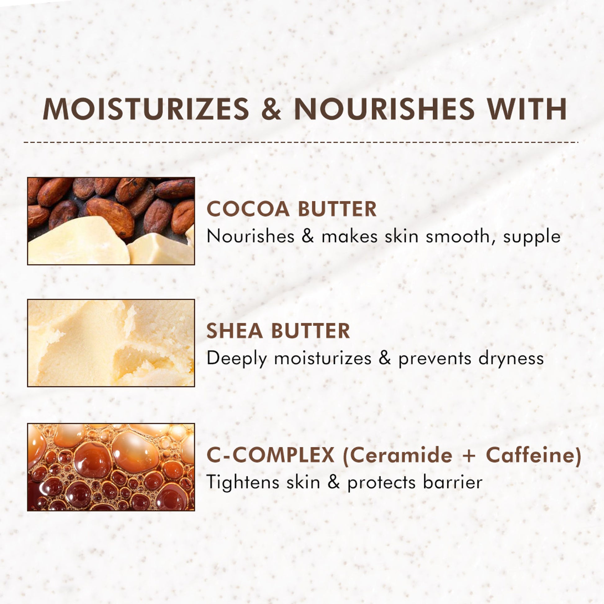 MCaffeine 4.5% Exfoliants Pore Clearing Coffee Cookie Face Scrub Remove Blackheads, Detan & Glow