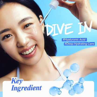 Torriden Dive In Serum - Plumping & Hydrating Hyaluronic Acid Serum with Ceramide for Barrier Repair