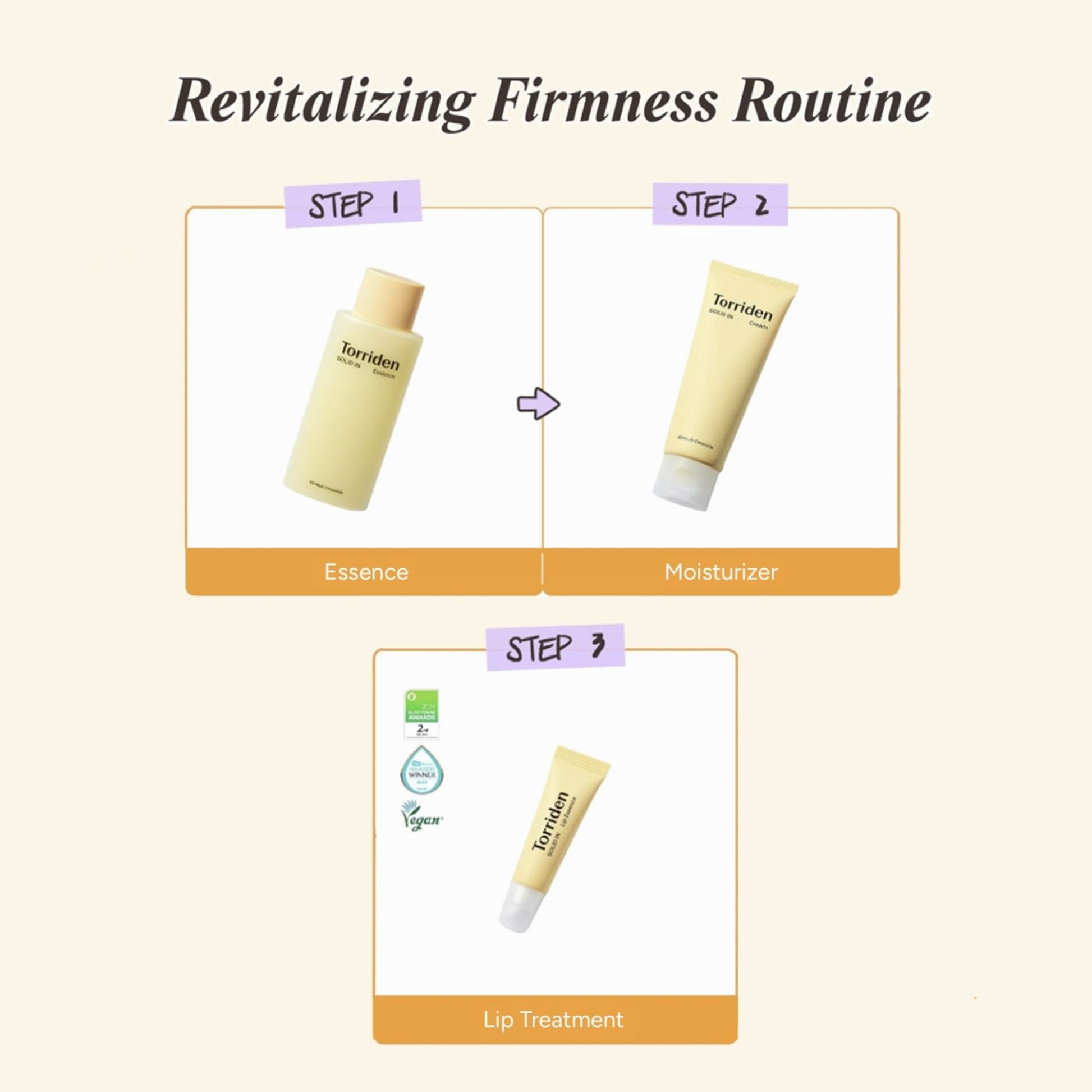 Torriden Solid In Lip Essence - Korean Plumping Lip Balm with Ceramides, Hydrates Dry & Chapped Lips
