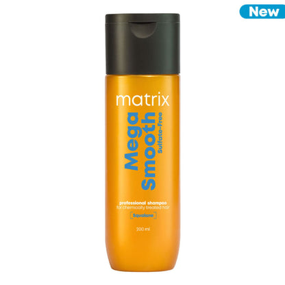 Matrix Mega Smooth Sulfate-free Shampoo, Gentle Cleansing & Bond Repair, Safe for Treated Hair