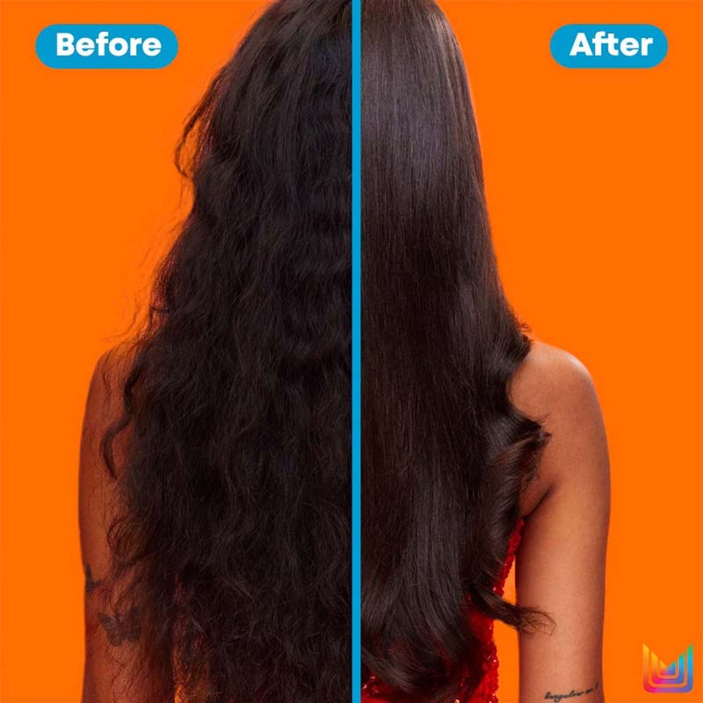 Matrix Mega Smooth Anti-Frizz Serum with Shea butter & Ceramides & 4-Days Frizz Control