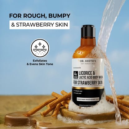 Dr. Sheth's Licorice & Lactic Acid Body Wash