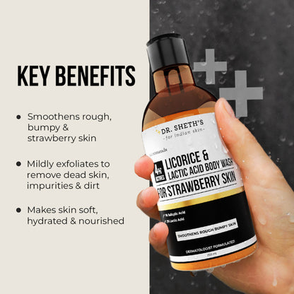 Dr. Sheth's Licorice & Lactic Acid Body Wash