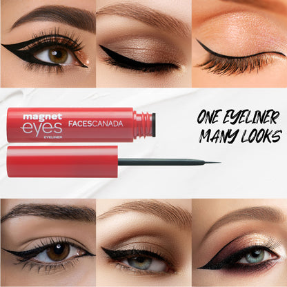 Faces Canada Magneteyes Color Eyeliner - Dramatic Black Finish